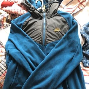 Blue Nike Zip-up Jacket